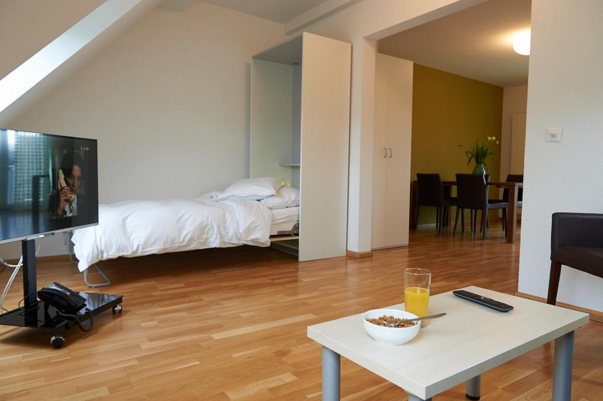 Residence Apartments By Hotel Du Commerce Basel Eksteriør bilde
